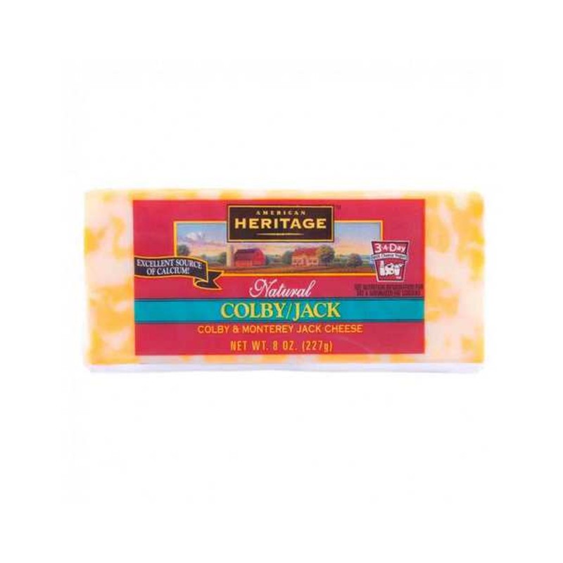 Heritage Colby And Monterey Jack Cheese 226.79 G