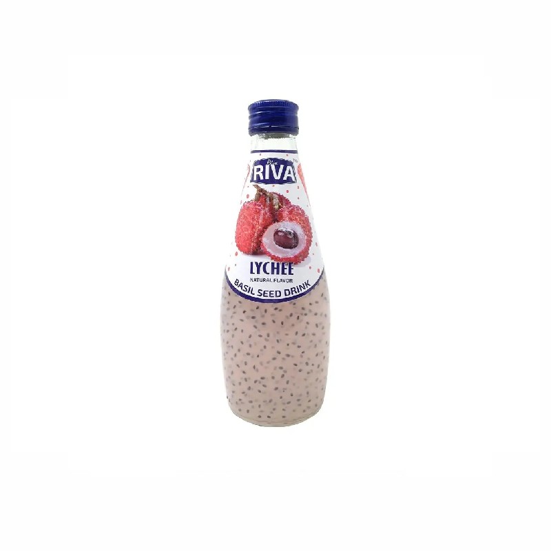 Riva Drink Basil Seeds With Lichchi Flavor 290 Ml