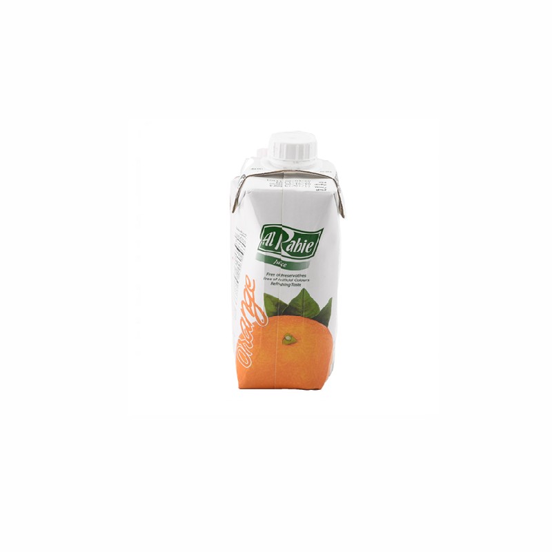 Al Rabie Orange Juice No Sugar 330 Ml