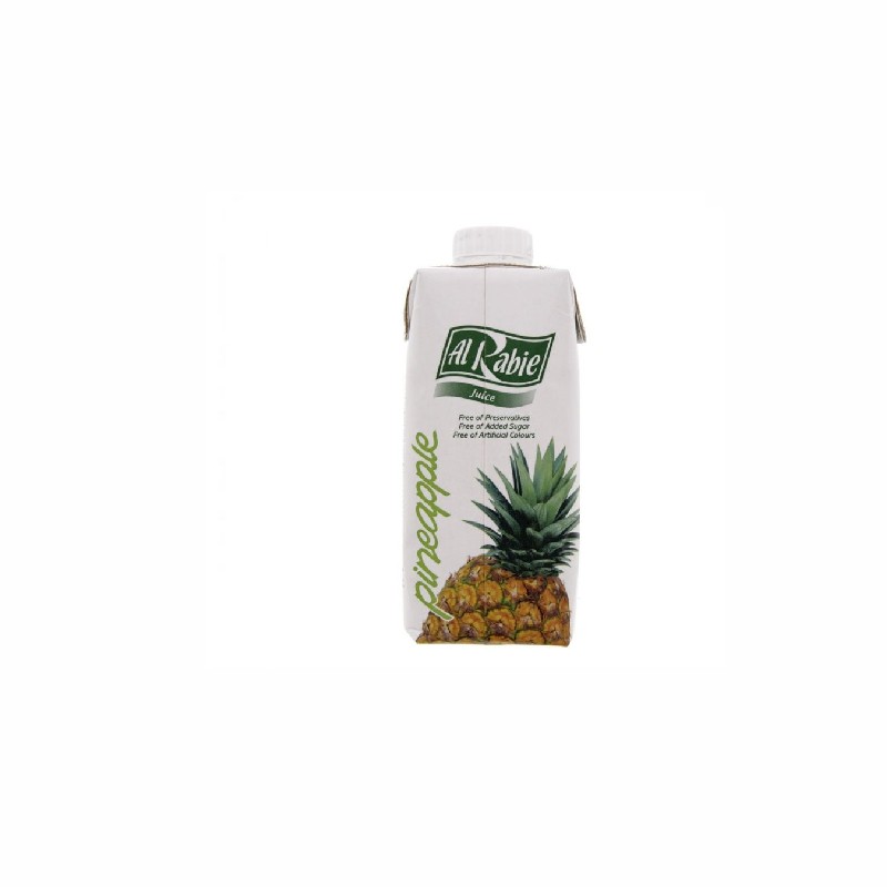 Al Rabie Pineapple Juice No Sugar 330 Ml