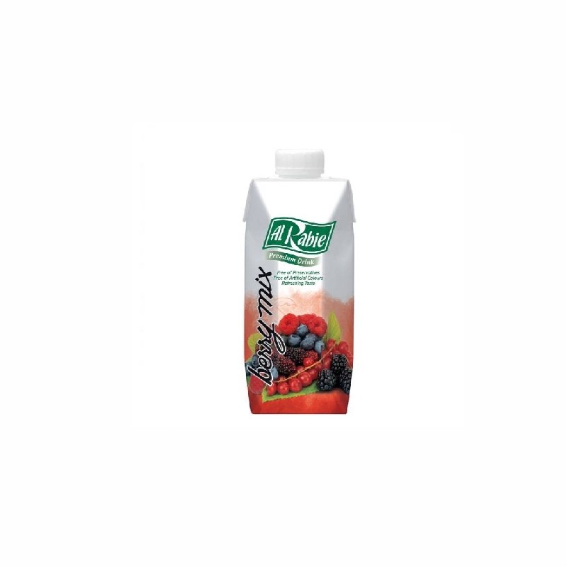 Al Rabie Mixed Berry Juice 330 Ml