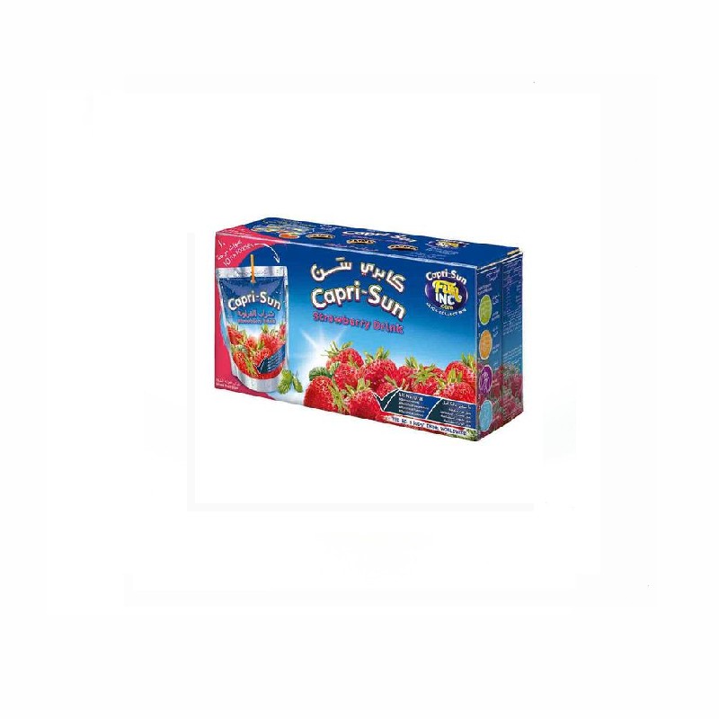 Capri-Sun Strawberry Juice 200 Ml * 10