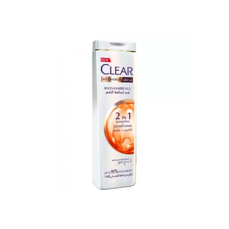 Clear Shampoo + Conditioner For Women Hair Against Hair Loss 400 Ml