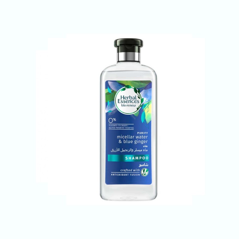Herbal Essences Micellar Water & Ginger Pure Shampoo 400 Ml