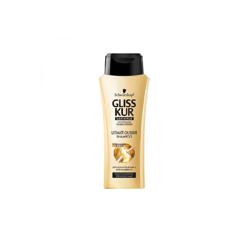 Gliss Hair Shampoo Absolute Elixir Oil 400 Ml