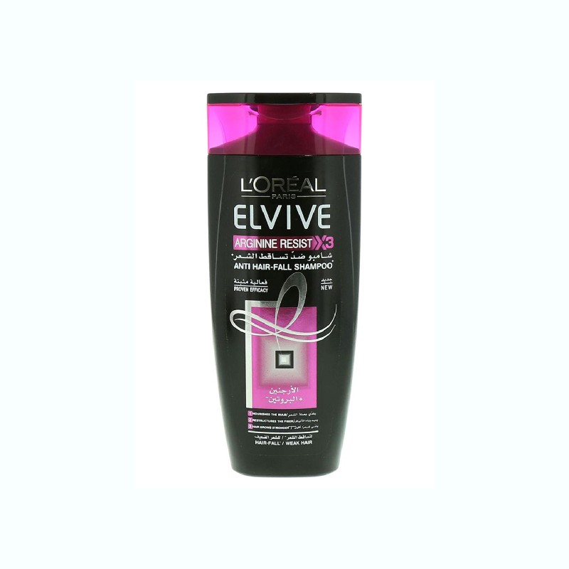 L’Oreal Elvive Shampoo For Weak Hair, Anti-Hairfall, 600ml