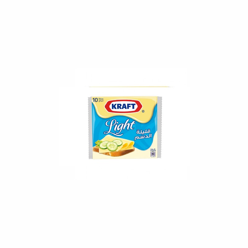 Kraft Low Fat Processed Cheese Slices * 10