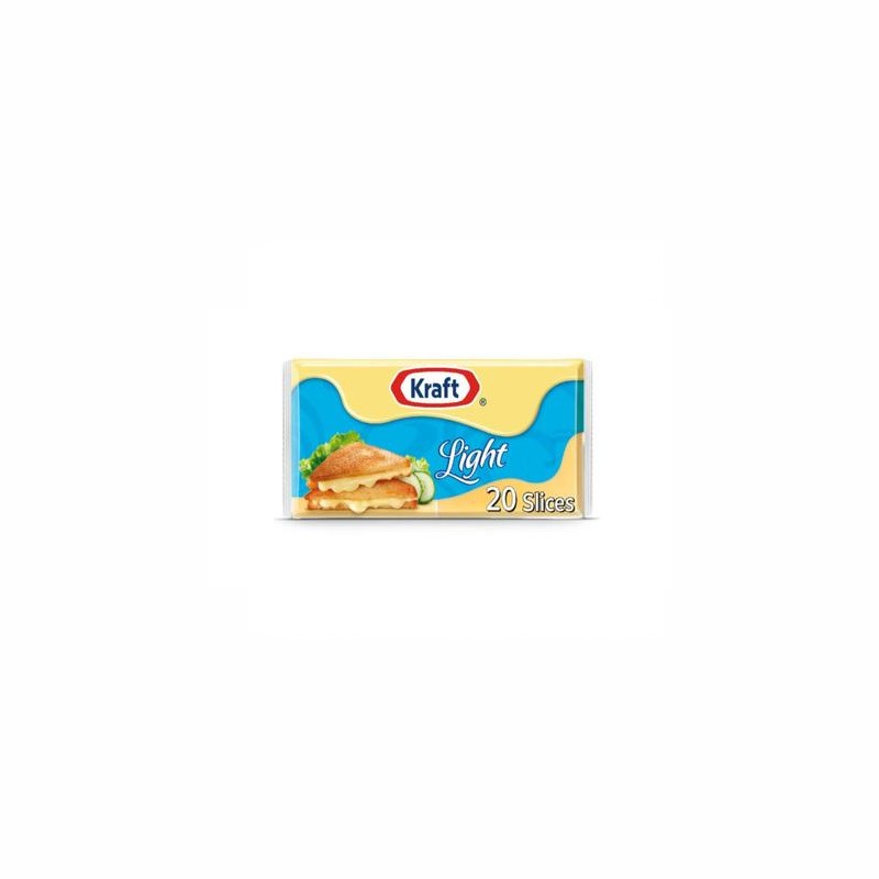 Kraft Low Fat Processed Cheese Slices * 20