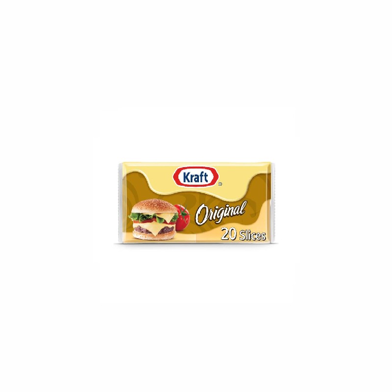 Kraft Processed Cheese Slices Original * 20