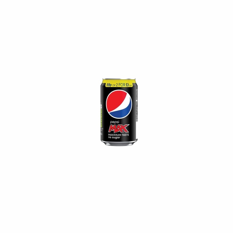 Pepsi Max Can 330 Ml