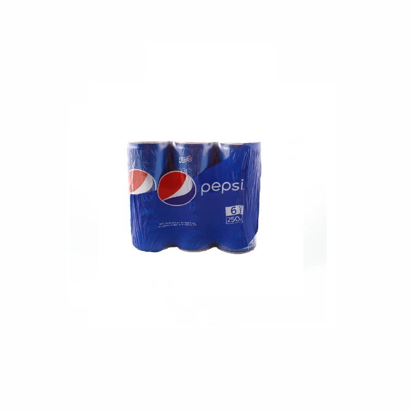Pepsi Can 250 Ml * 6 Pieces