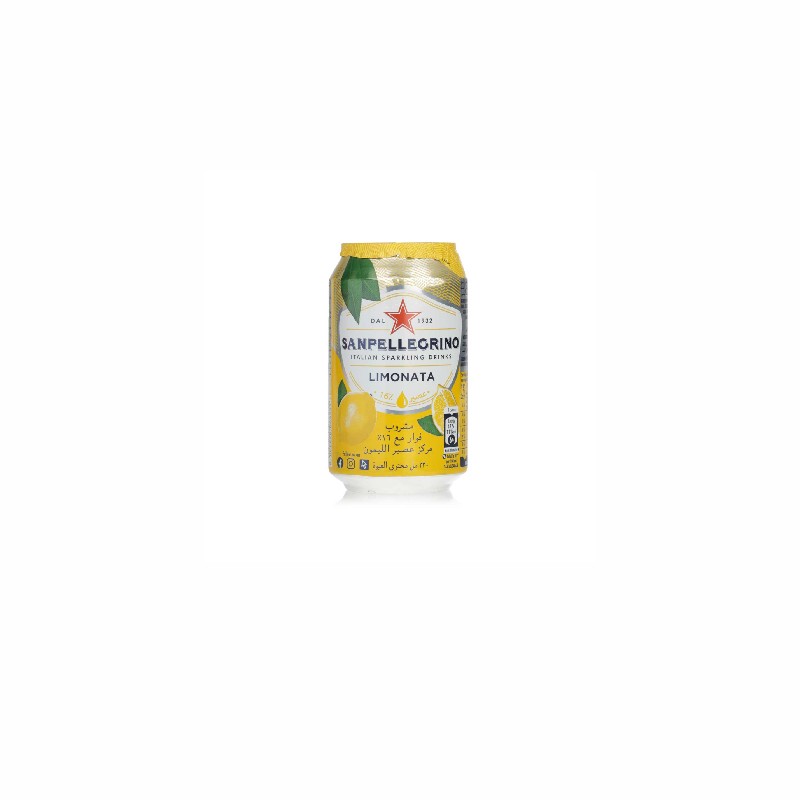 سان بلغرينو مشروب فوار نكهة الليمون 330 مل