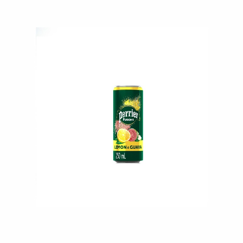 Perrier Carbonated Mineral Water Lemon & Guava 250 Ml
