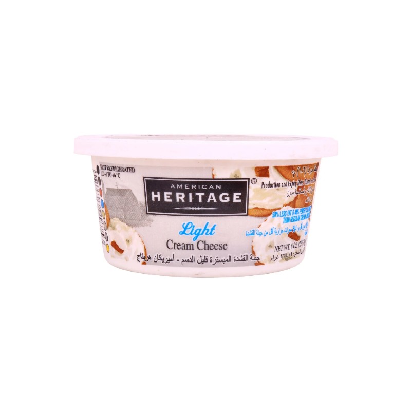 Heritage Cream Cheese Pasteurized Low Fat 226.79 G