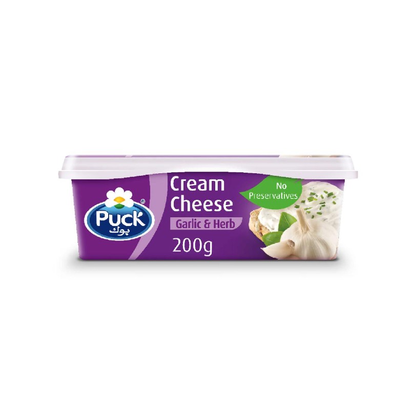 Puck Cream Cheese With Garlic And Herbs 200 G