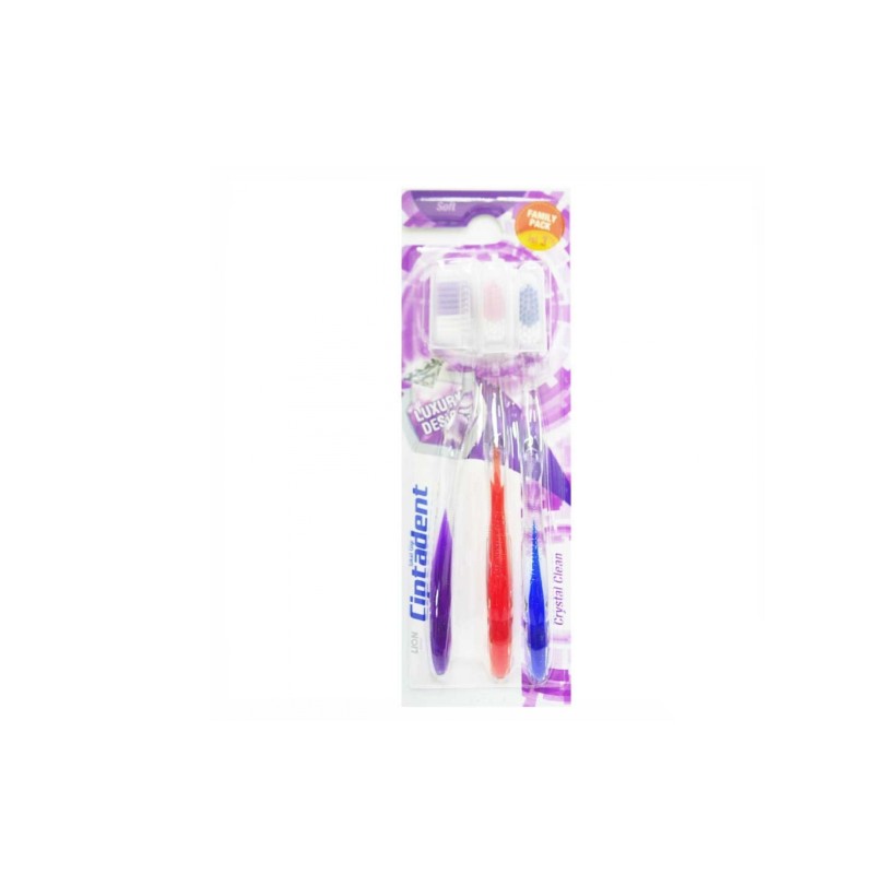 Kipeddent Toothbrush Soft Bristles * 3