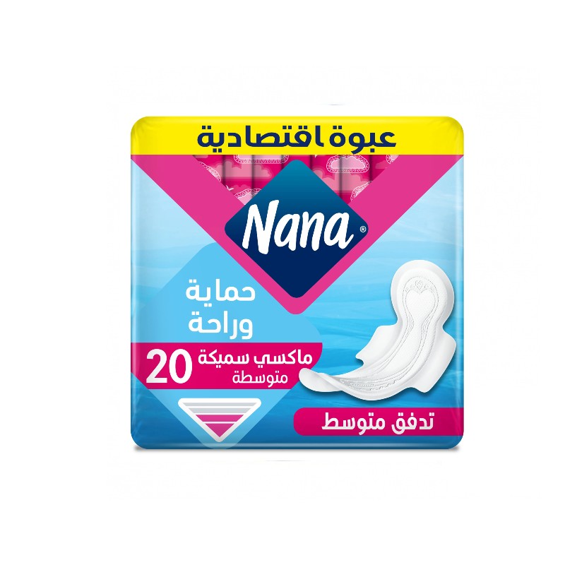 Nana – Maxi Thick Regular, Regular Flow, 20 Pads