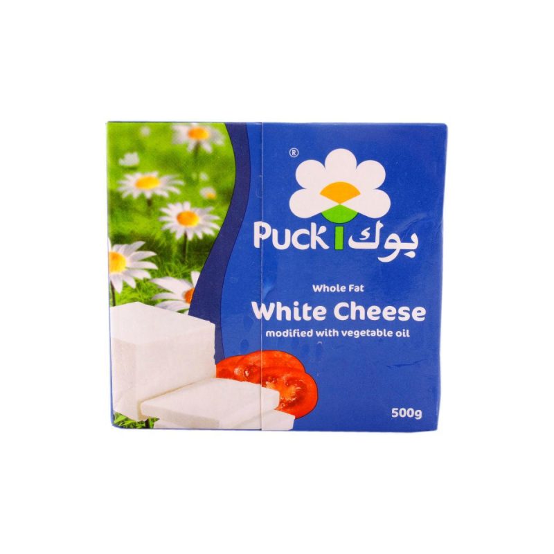 Puck White Cheese Full Fat 500g