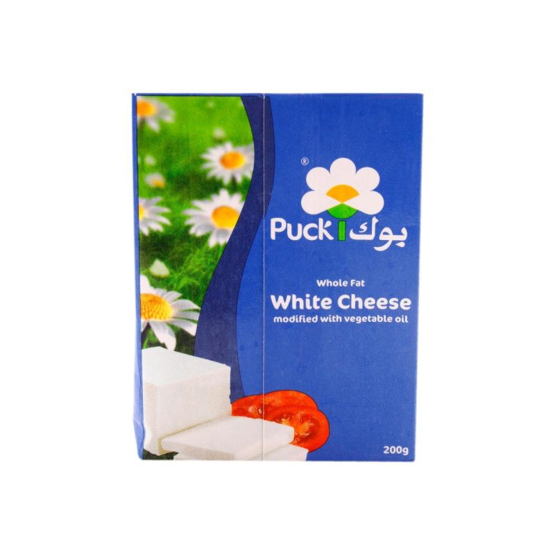 Puck white cheese full fat 200 g