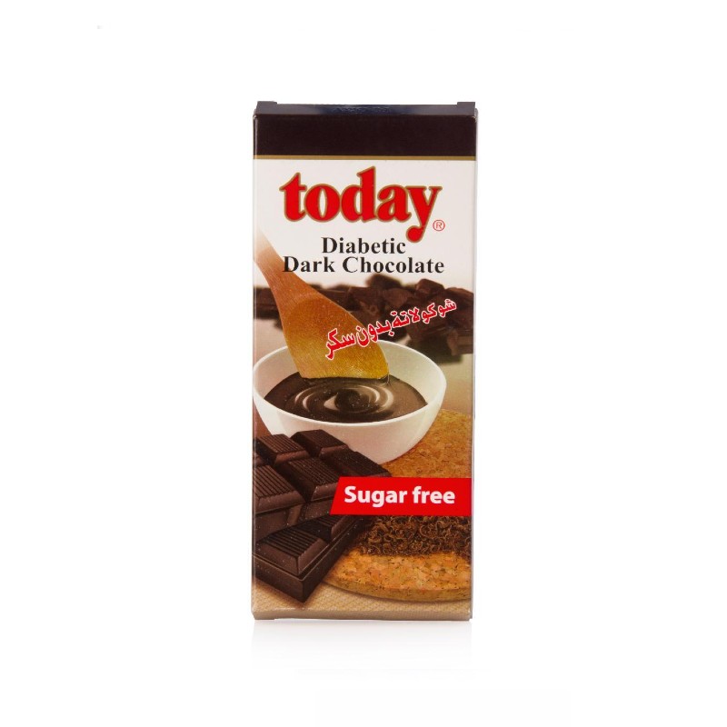 توداي شوكولاتة غامقة بدون سكر مضاف 65غ
