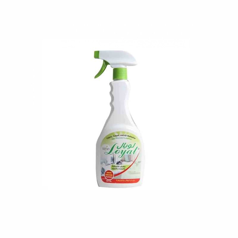 Loyal Air And Fabric Freshener, Green Passion Scent 500 Ml