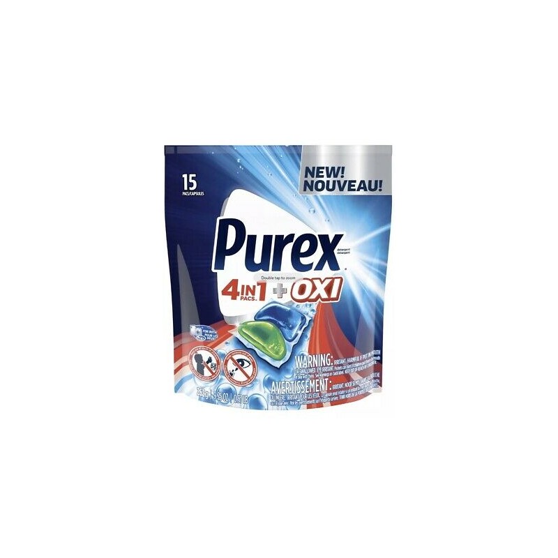 Purex Washing Capsules 4 In 1 Effect + Oxy 262 G * 15