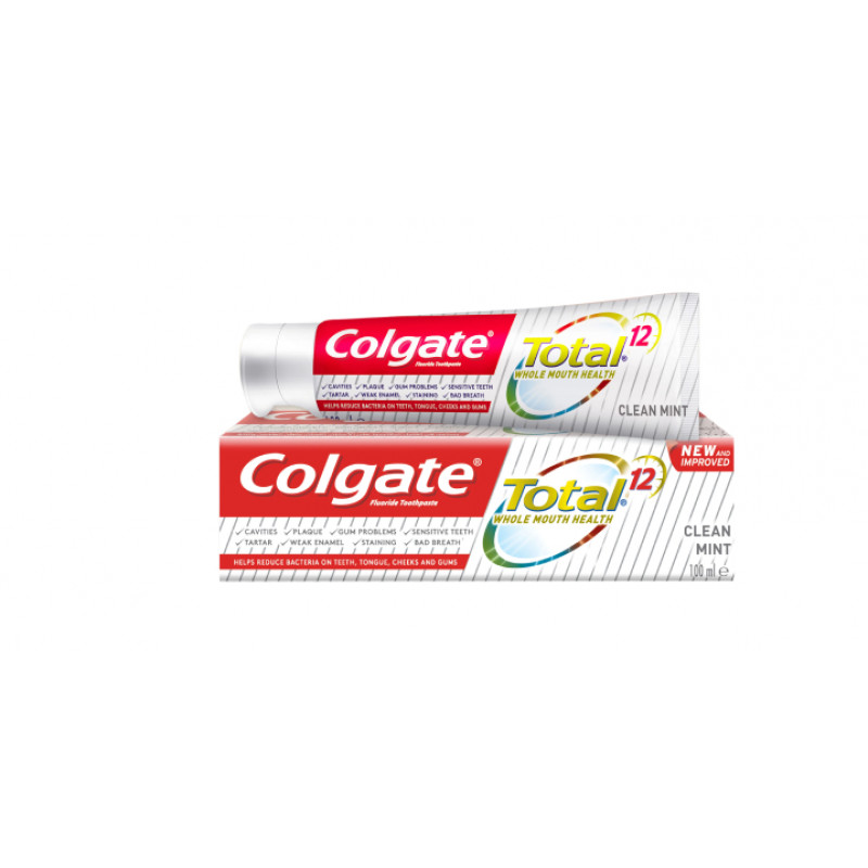 Colgate Total 12 Clean Mint Toothpaste, 100 Ml