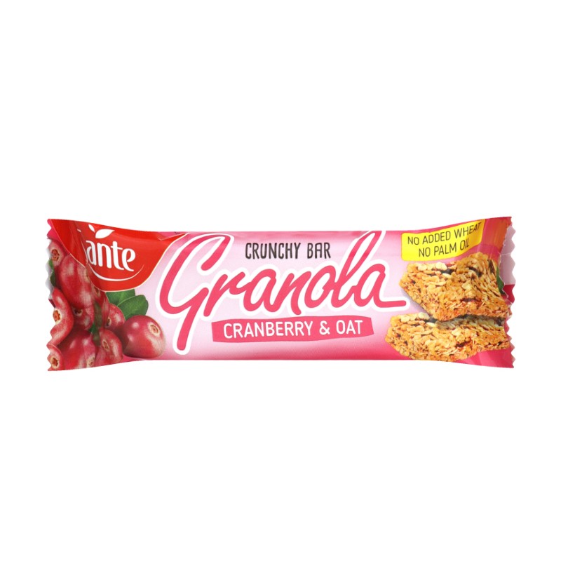 Sante joe on granola bar with oats and berries 40 g