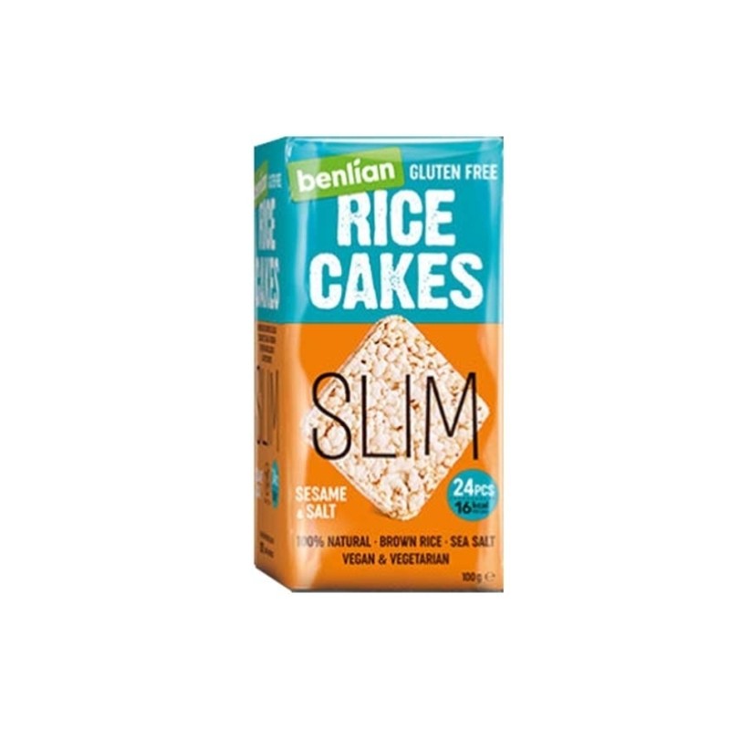 Benlian rice cakes with sesame and salt 100g