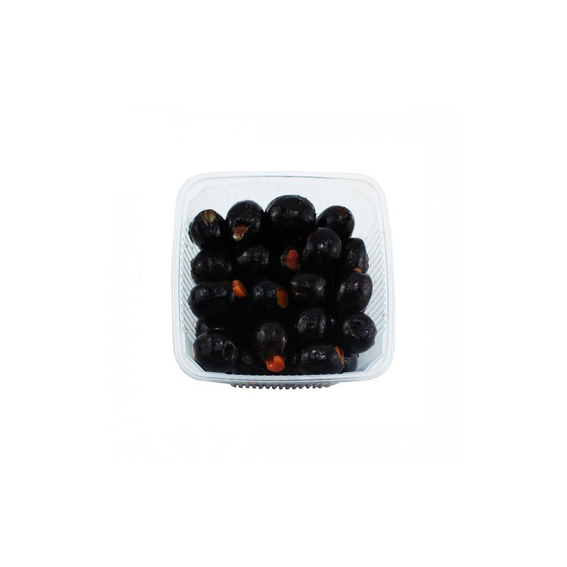 Black Olives Stuffed with Carrots