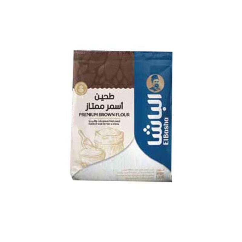 Al-Basha whole grain brown flour 1.250 kg
