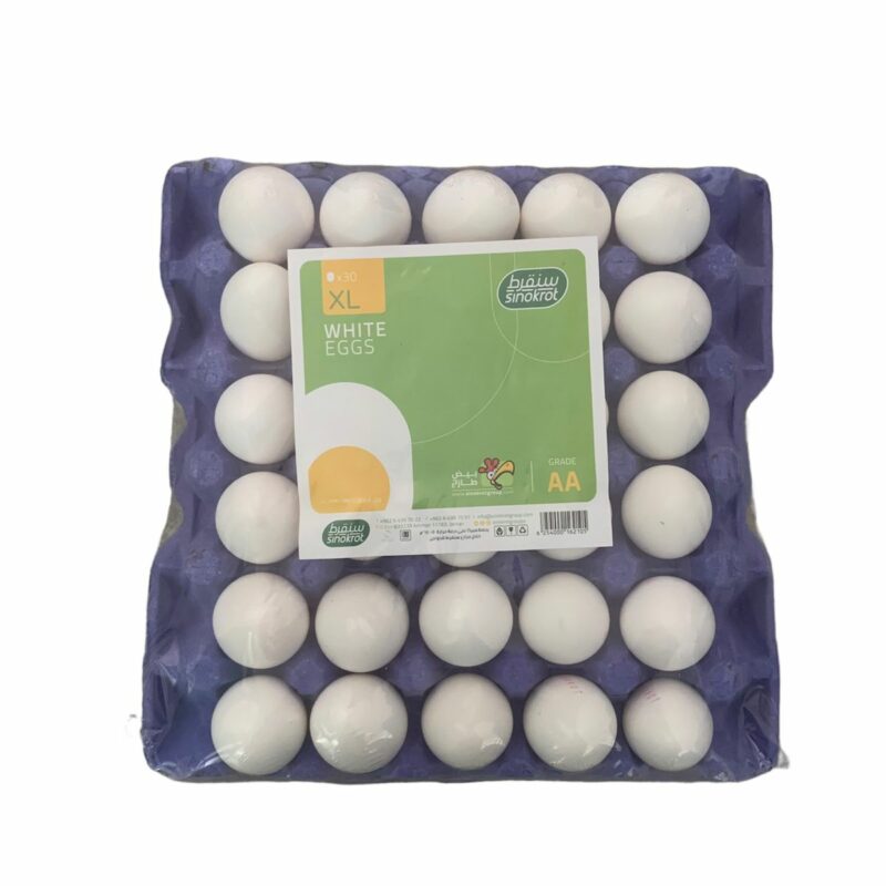 Sinokrot Fresh (XLarge) Eggs Carton Pack 30 pcs