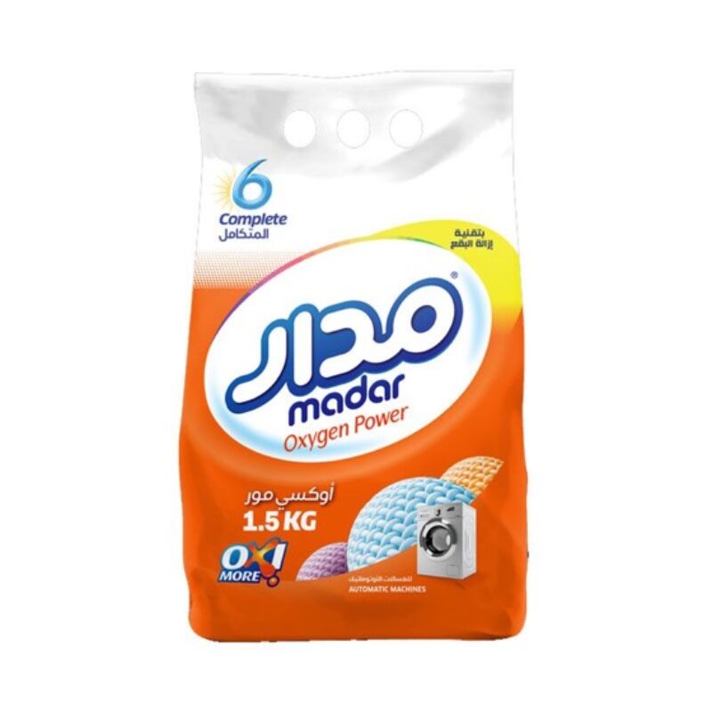 Madar Detergent Powder Oxi More 1.5 kg