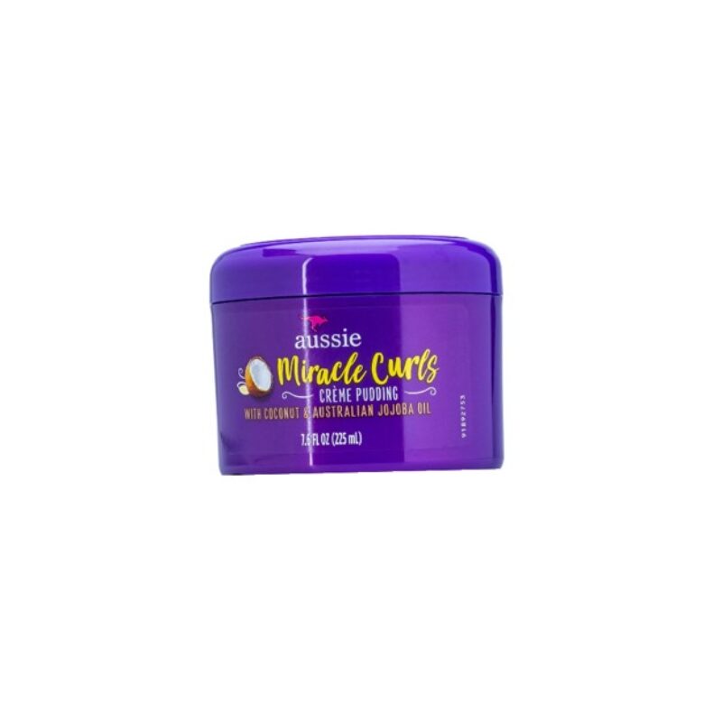 Aussie Miracle Curls Creme Pudding 7.6 Ounce Jar