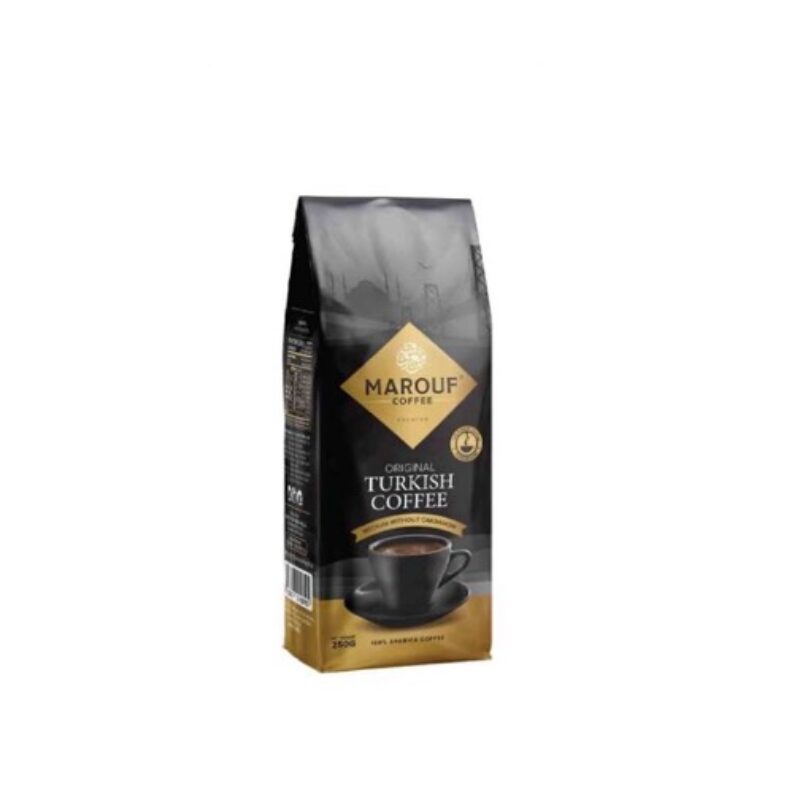 Maarouf Turkish Coffee Medium Without Cardamom 250g