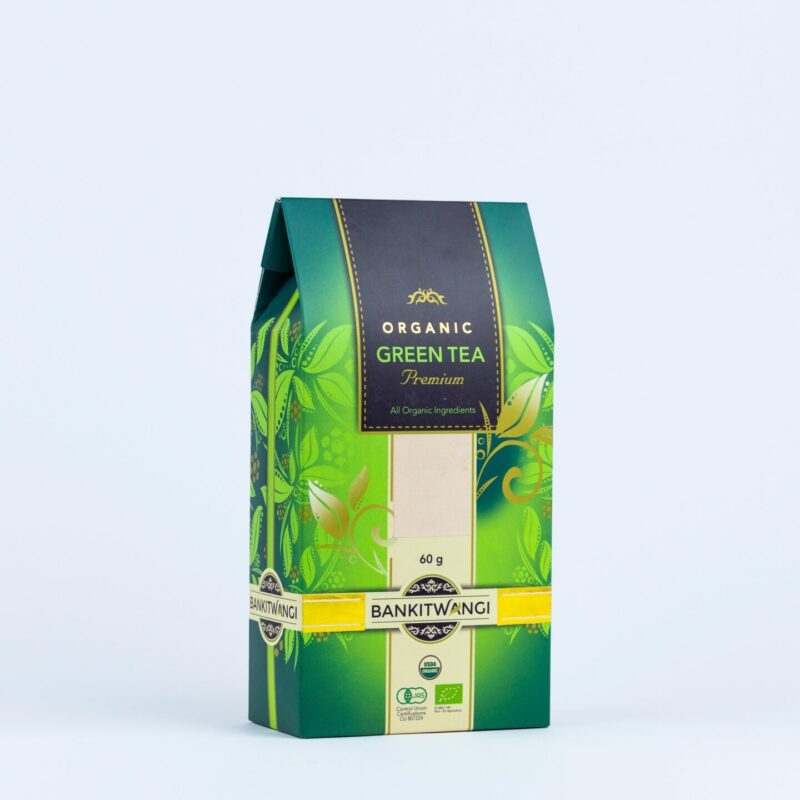 BANKITWANGI Organic Green Tea 60g