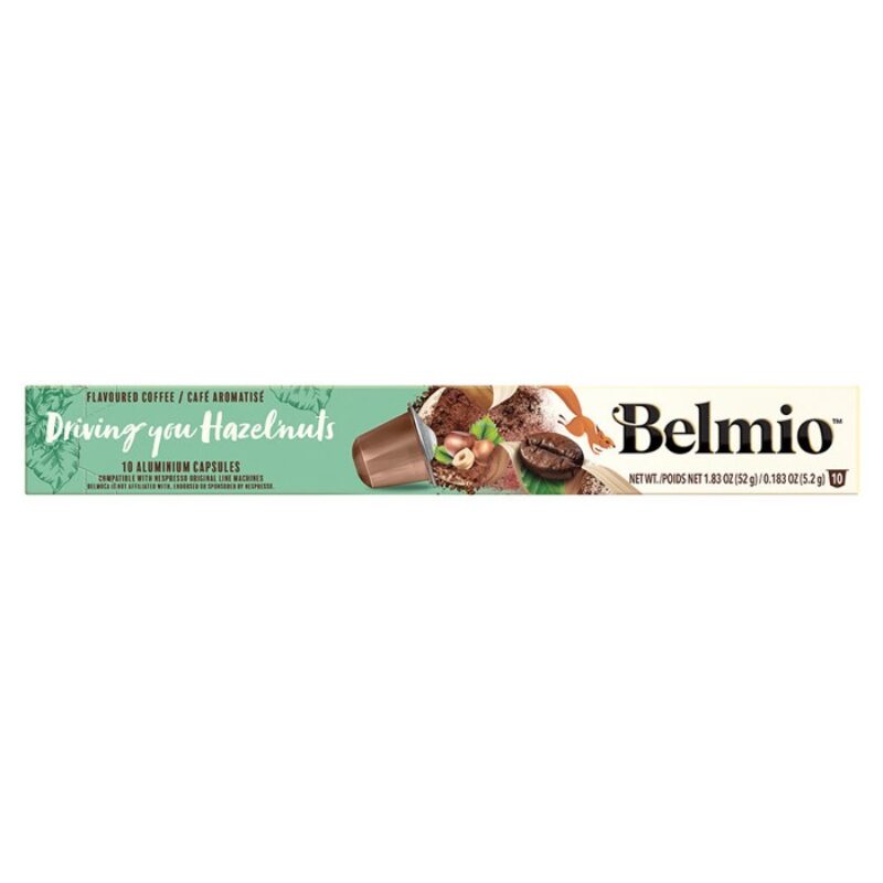 Belmio Espresso Coffee #10 Hazelnut, 10 capsules